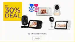 Prenatal op alle babyfoons aanbieding