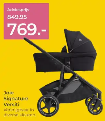Prenatal Joie Signature Versiti aanbieding