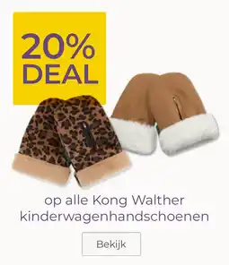 Prenatal Kong Walther kinderwagenhandschoenen aanbieding