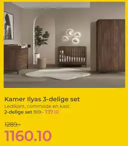 Prenatal Kamer Ilyas 3-delige set aanbieding