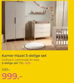 Prenatal Kamer Hazel 3-delige set aanbieding
