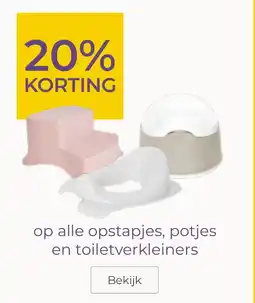 Prenatal opstapjes potjes en toiletverkleiners aanbieding