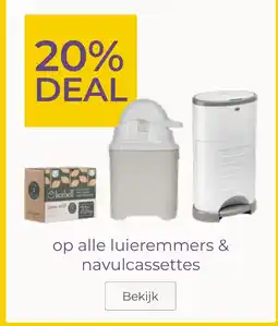 Prenatal op alle luieremmers & navulcassettes aanbieding