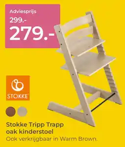 Prenatal Stokke Tripp Trapp oak kinderstoel aanbieding