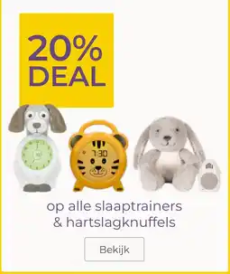 Prenatal op alle slaaptrainers & hartslagknuffels aanbieding
