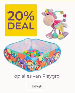 Prenatal op alles van Playgro aanbieding