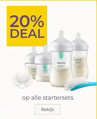Prenatal op alle startersets aanbieding