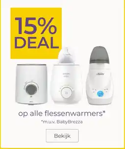 Prenatal op alle flessenwarmers aanbieding