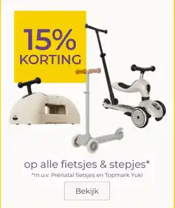 Prenatal op alle fietsjes & stepjes aanbieding