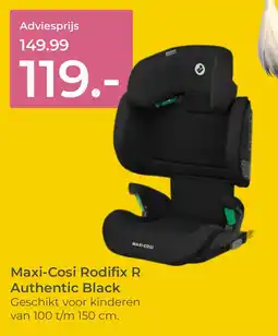 Prenatal Maxi-Cosi Rodifix R Authentic Black aanbieding