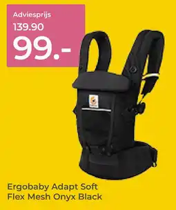 Prenatal Ergobaby Adapt Soft Flex Mesh Onyx Black aanbieding