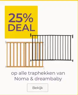 Prenatal op alle traphekken van Noma & dreambaby aanbieding
