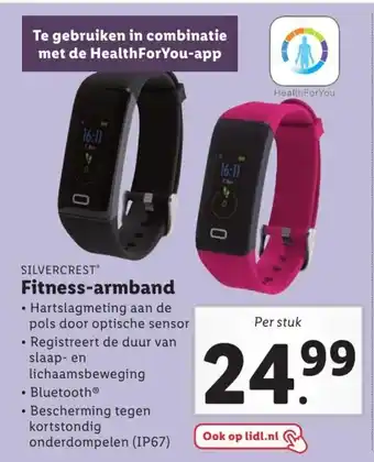 Lidl Fitness-armband aanbieding