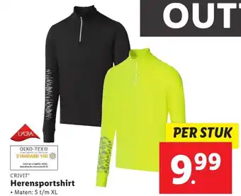 Lidl Herensportshirt aanbieding