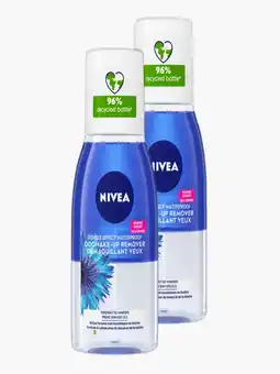 Flink Nivea Double effect oogmake-up remover 125ml [mutation] 2x aanbieding