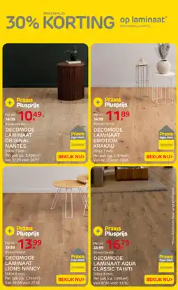 Praxis Decomode laminaat original nantes aanbieding