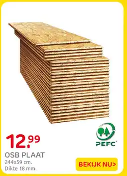Praxis OSB PLAAT aanbieding