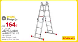 Praxis Altrex vouw ladder varitrex plus aanbieding