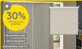 Praxis Raamdecoratie aanbieding