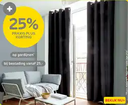 Praxis Gordijnen aanbieding