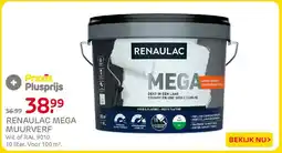 Praxis Renaulac mega muurverf aanbieding