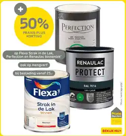 Praxis Flexa Strak in de Lak, Perfection en Renaulac binnenlak aanbieding