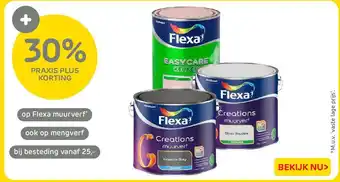 Praxis Flexa muurverf aanbieding