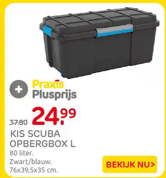 Praxis KIS SCUBA OPBERGBOX L aanbieding