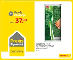 Praxis Central Park gazonmeststof all-in-one aanbieding