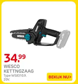 Praxis WESCO KETTNGZAAG aanbieding