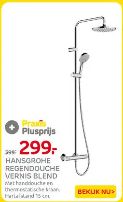 Praxis Praxis Hansgrohe Regendouche Vernis Blend aanbieding