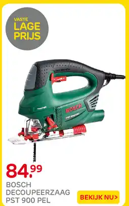 Praxis Bosch decoupeerzaag pst 900 pel aanbieding