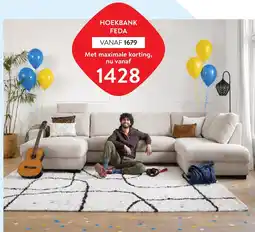 Profijt Meubel Hoekbank feda aanbieding