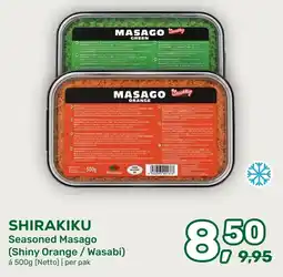 Amazing Oriëntal Shirakiku Seasoned Masago aanbieding