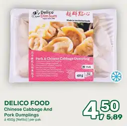 Amazing Oriëntal Delico Food Chinese Cabbage And Pork Dumplings aanbieding