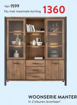 Profijt Meubel Woonserie Manter aanbieding
