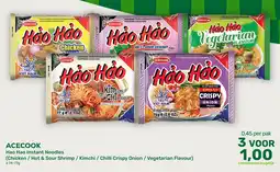 Amazing Oriëntal Acecook Hao Hao Instant Noodles aanbieding