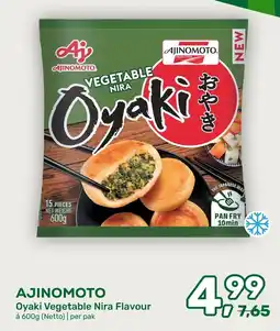 Amazing Oriëntal Ajinomoto Oyaki Vegetable Nira Flavour aanbieding