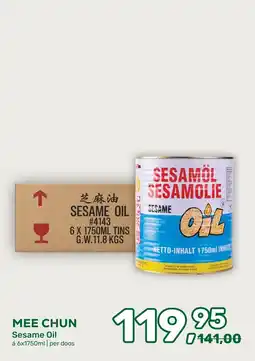 Amazing Oriëntal Mee Chun Sesame Oil aanbieding