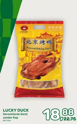 Amazing Oriëntal Lucky Duck Geroosterde Eend zonder Kop aanbieding