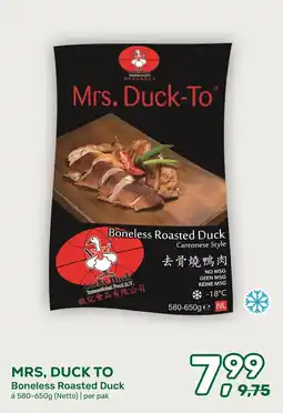 Amazing Oriëntal Mrs. Duck-To Boneless Roasted Duck aanbieding