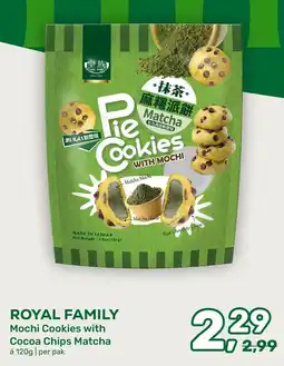 Amazing Oriëntal Royal Family Mochi Cookies with Cocoa Chips Matcha aanbieding