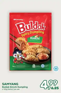 Amazing Oriëntal Samyang Buldak Kimchi Dumpling aanbieding