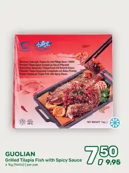 Amazing Oriëntal Guolian Grilled Tilapia Fish with Spicy Sauce aanbieding