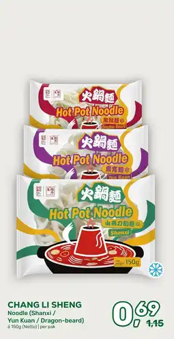 Amazing Oriëntal Chang Li Sheng Noodle aanbieding