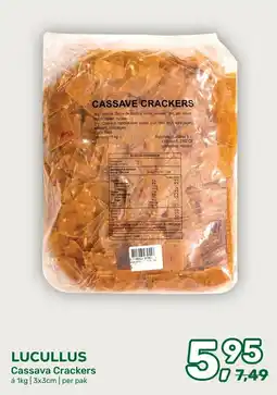Amazing Oriëntal Lucullus Cassava Crackers aanbieding