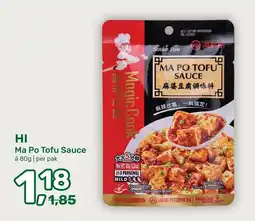 Amazing Oriëntal Magic Cook Ma Po Tofu Sauce aanbieding
