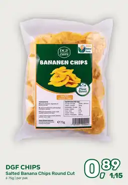 Amazing Oriëntal DGF CHIPS Salted Banana Chips Round Cut aanbieding