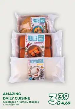 Amazing Oriëntal Amazing daily cuisine alle bapao / paste / risolles aanbieding