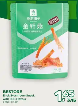 Amazing Oriëntal Bestore enoki mushroom snack with bbq flavour aanbieding